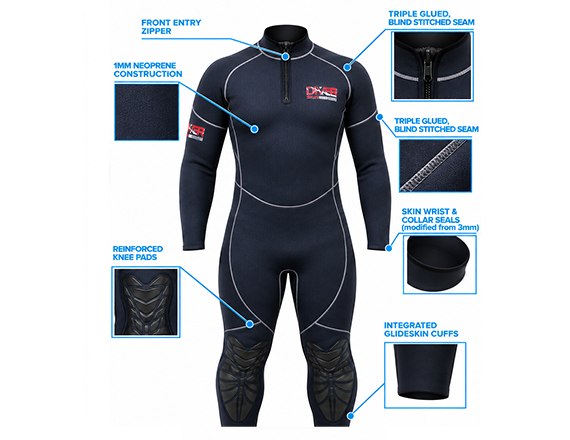 Diver-Skin Wetsuits 1mm